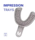 Impression Tray Autoclavable Plastic x6